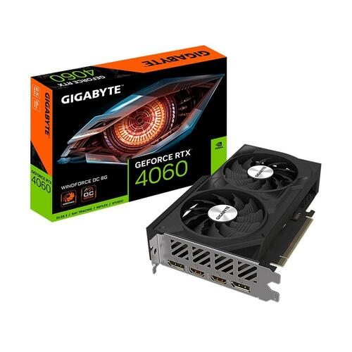 Grafikkort Gigabyte GV-N4060WF2OC-8GD Geforce RTX 4060 GDDR6