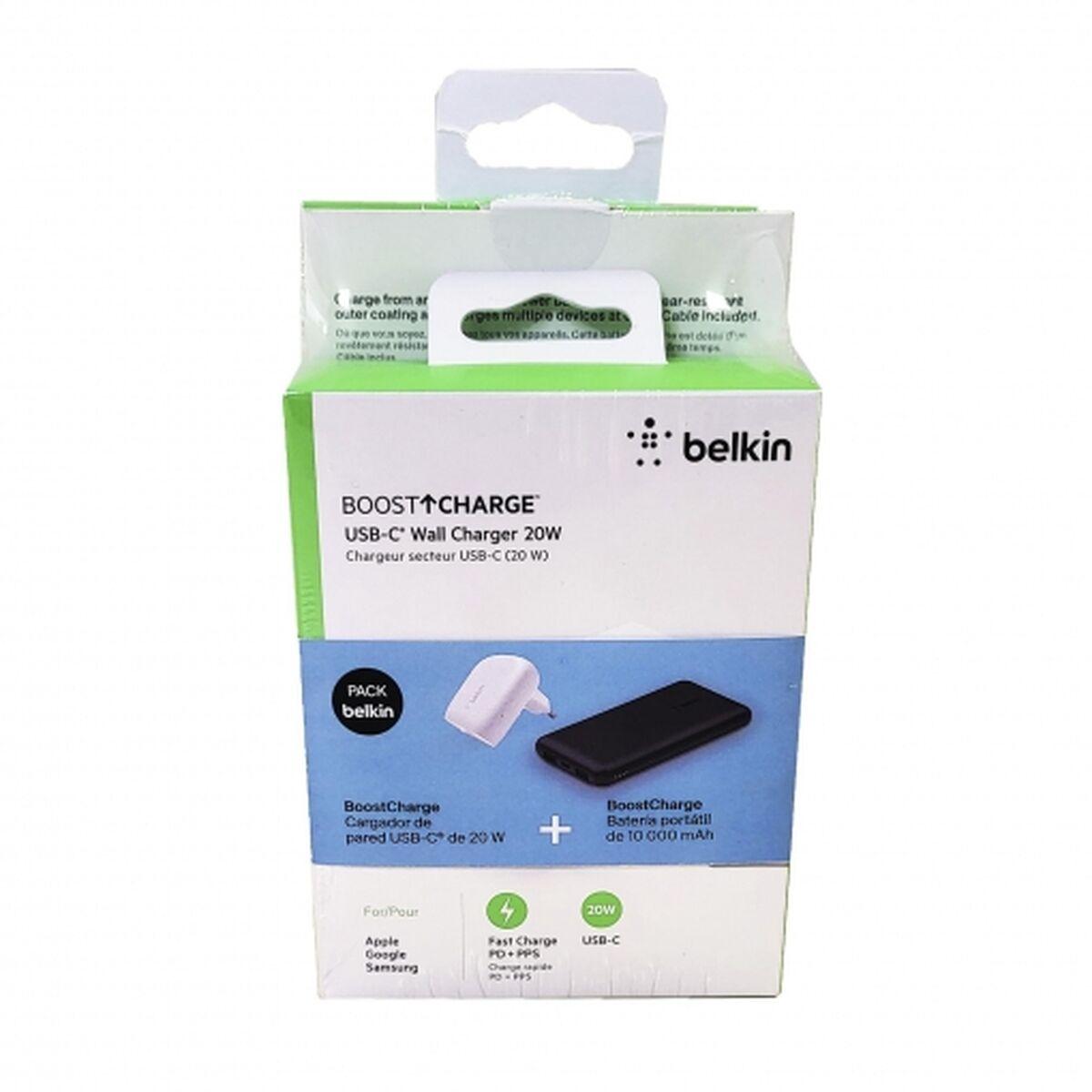 Belkin vægoplader 20 W - Sort (USB-A, EU-stik)