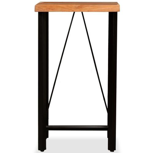 Barbord 60x60x107 cm massivt akacietræ