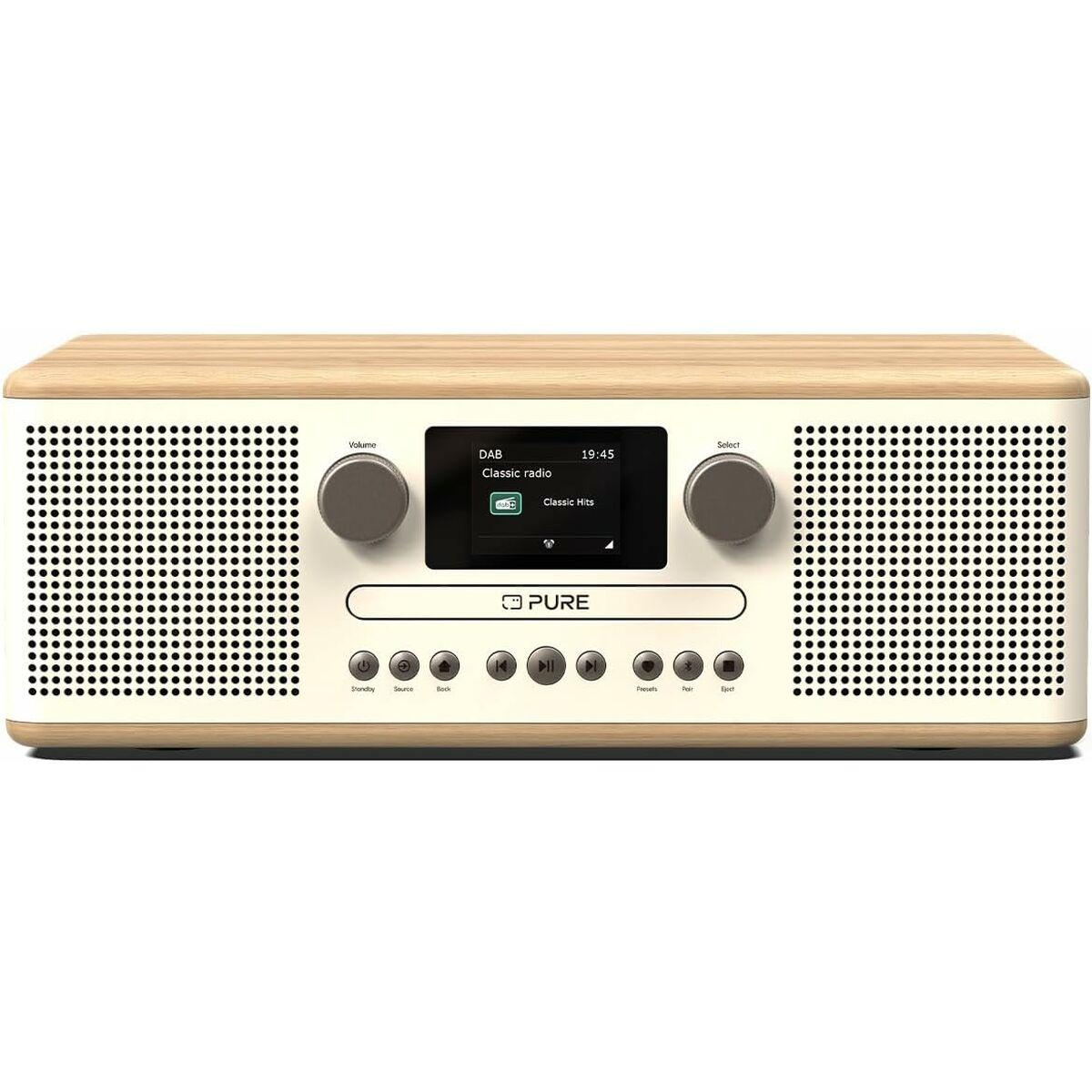 Musikanlæg Pure Classic C-D6 - hvid, Bluetooth og DAB