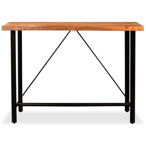 Barbord 150x70x107 cm massivt akacietræ