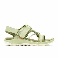 Mountain sandaler Merrell Terran 4 Backstrap Lysegrøn 38