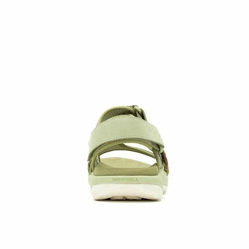 Mountain sandaler Merrell Terran 4 Backstrap Lysegrøn 38