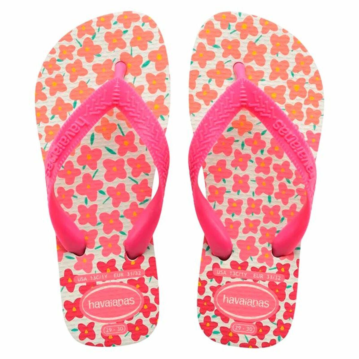 Klipklappere til børn Havaianas Flux Pink 30