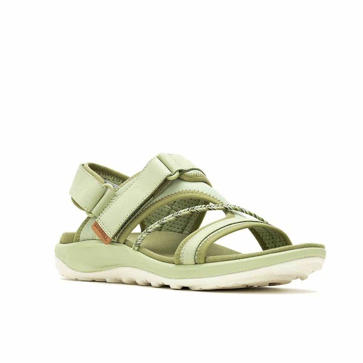 Mountain sandaler Merrell Terran 4 Backstrap Lysegrøn 39