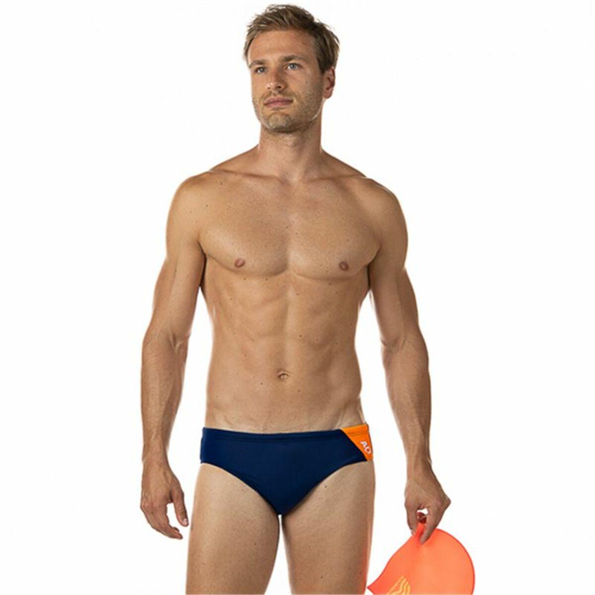 Underbukser til mænd Aquarapid Costume Slip Marineblå 48