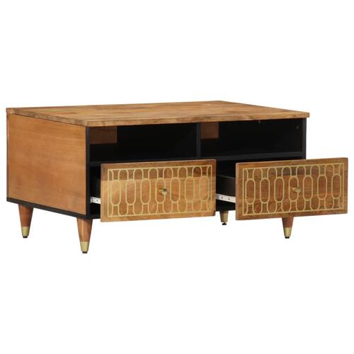 Sofabord 80x54x40 cm massivt mangotræ