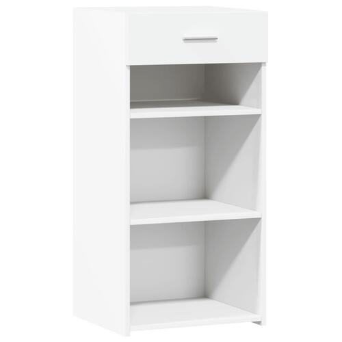 Skænk 45x42,5x93 cm konstrueret træ hvid