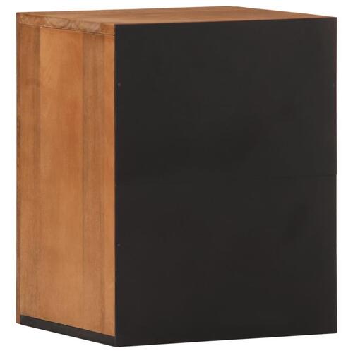 Badeværelsesskab 38x33x48 cm massivt mangotræ
