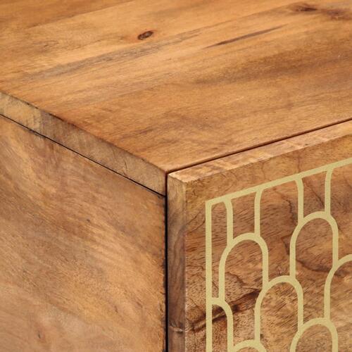Sofabord 80x50x40 cm massivt mangotræ