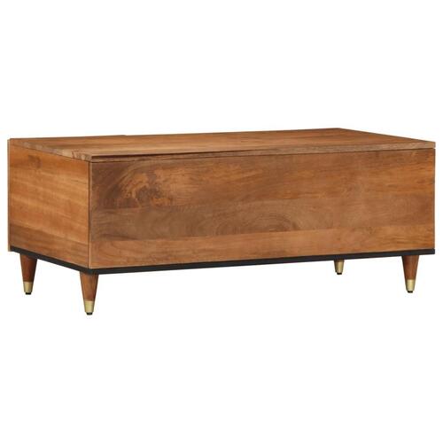 Sofabord 100x54x40 cm massivt mangotræ