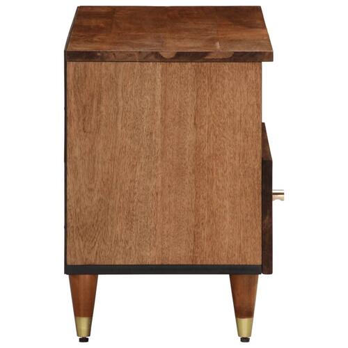 Tv-bord 80x33x46 cm massivt mangotræ