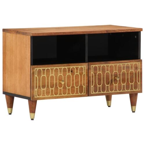 Tv-bord 70x33x46 cm massivt mangotræ
