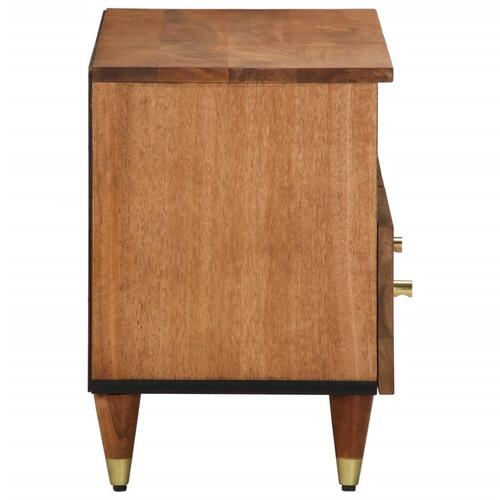 Tv-bord 70x33x46 cm massivt mangotræ