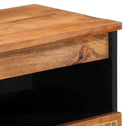 Skab 60x33x75 cm massivt mangotræ