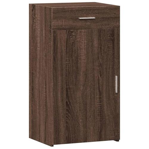 Skab 50x42,5x93 cm konstrueret træ brun sonoma-eg
