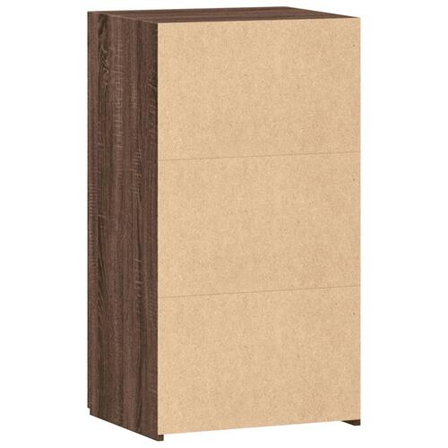 Skab 50x42,5x93 cm konstrueret træ brun sonoma-eg