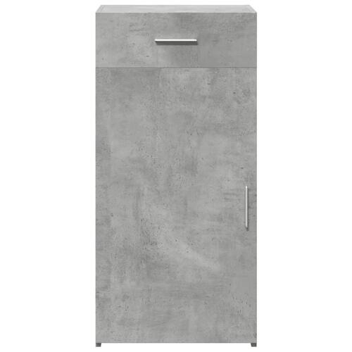 Skab 45x34x93 cm konstrueret træ betongrå