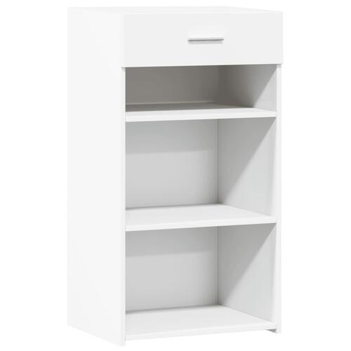 Skab 50x42,5x93 cm konstrueret træ hvid