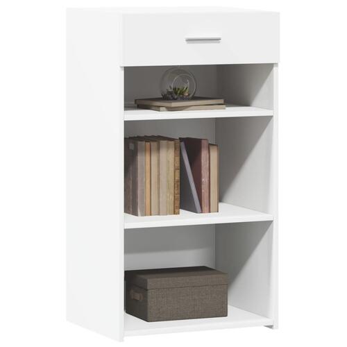 Skab 50x42,5x93 cm konstrueret træ hvid