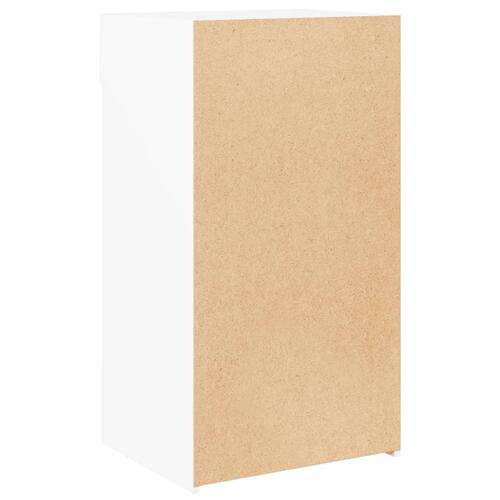 Skab 50x42,5x93 cm konstrueret træ hvid