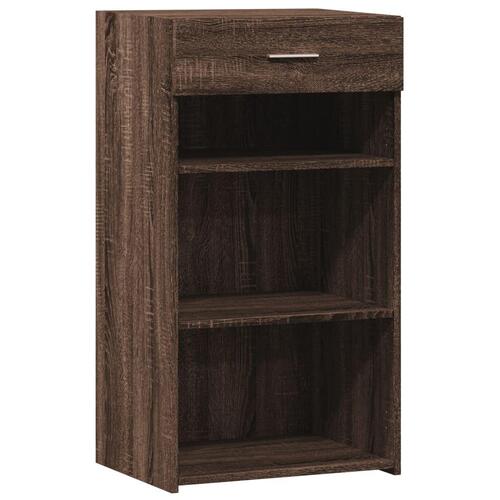 Skab 50x42,5x93 cm konstrueret træ brun sonoma-eg