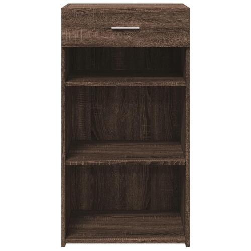 Skab 50x42,5x93 cm konstrueret træ brun sonoma-eg