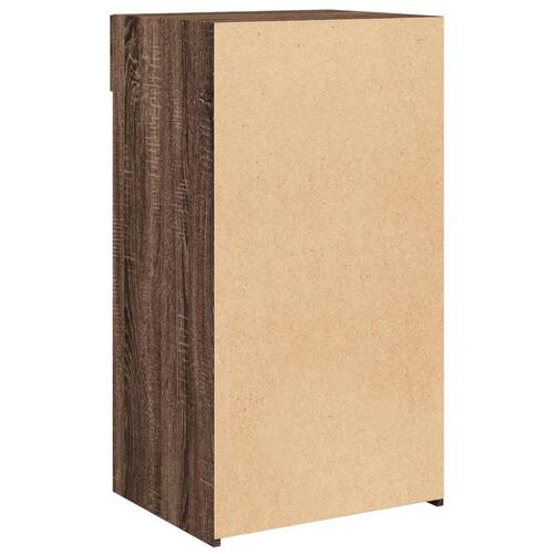 Skab 50x42,5x93 cm konstrueret træ brun sonoma-eg