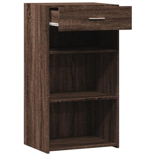 Skab 50x42,5x93 cm konstrueret træ brun sonoma-eg