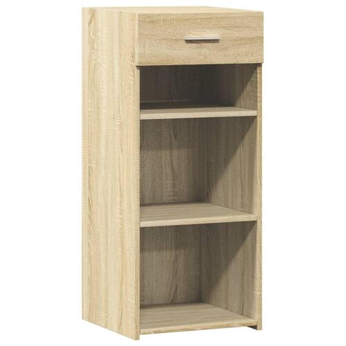Skab 40x42,5x93 cm konstrueret træ sonoma-eg