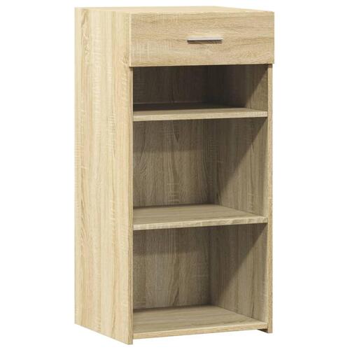 Skab 45x42,5x93 cm konstrueret træ sonoma-eg