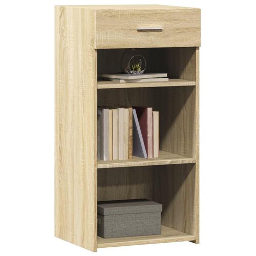 Skab 45x42,5x93 cm konstrueret træ sonoma-eg