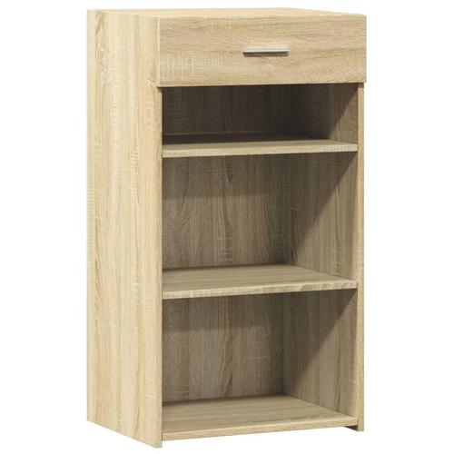 Skab 50x42,5x93 cm konstrueret træ sonoma-eg