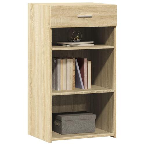 Skab 50x42,5x93 cm konstrueret træ sonoma-eg
