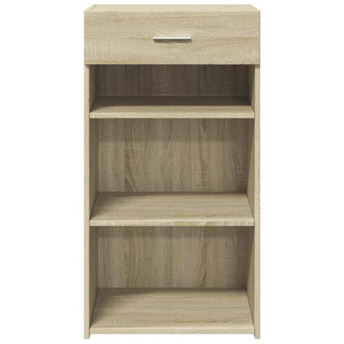 Skab 50x42,5x93 cm konstrueret træ sonoma-eg