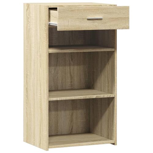 Skab 50x42,5x93 cm konstrueret træ sonoma-eg