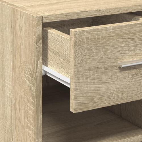 Skab 50x42,5x93 cm konstrueret træ sonoma-eg