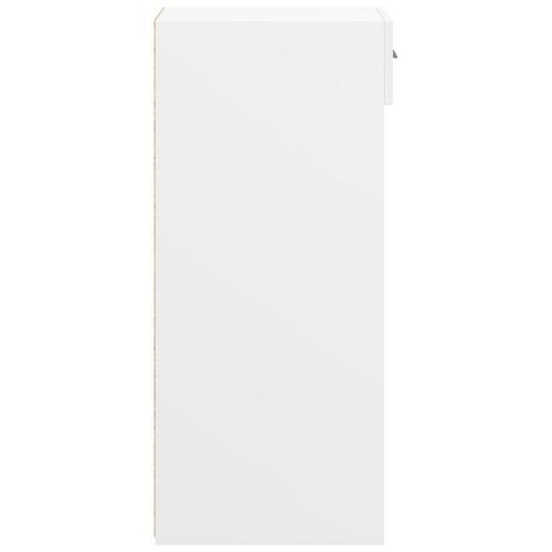 Skænk 40x42,5x93 cm konstrueret træ hvid