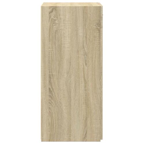 Skab 50x42,5x93 cm konstrueret træ sonoma-eg