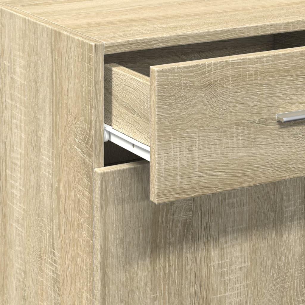 Skab 50x42,5x93 cm konstrueret træ sonoma-eg