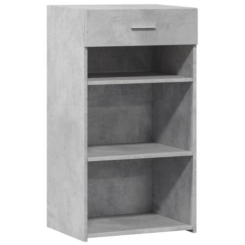 Skab 50x42,5x93 cm konstrueret træ betongrå