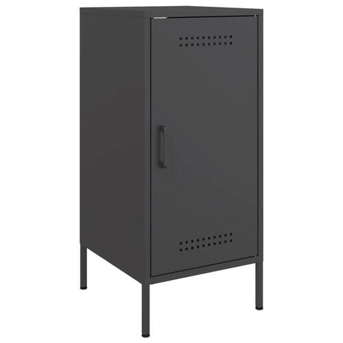 Skab 36x39x79 cm stål sort