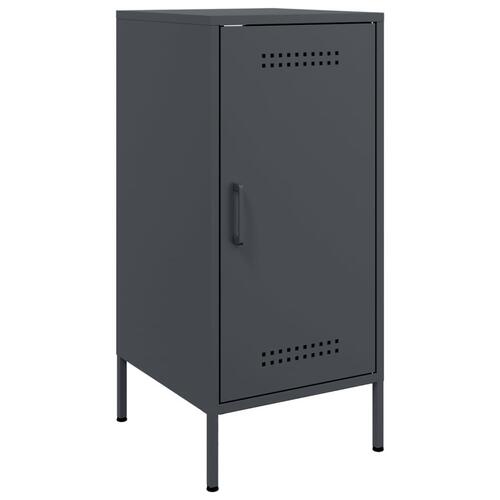 Skab 36x39x79 cm stål antracitgrå