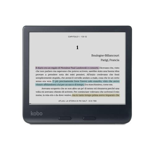 E-bog Rakuten N428-KU-BK-K-CK Sort 32 GB 7"