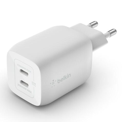 Vægoplader Belkin WCH013vfWH Hvid 65 W