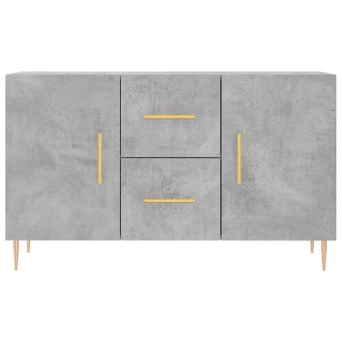 Skænk 100x36x60 cm konstrueret træ betongrå