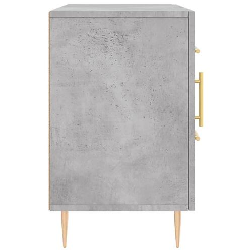 Skænk 100x36x60 cm konstrueret træ betongrå
