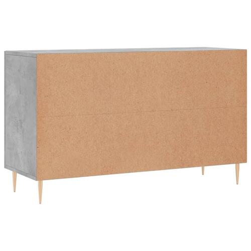 Skænk 100x36x60 cm konstrueret træ betongrå