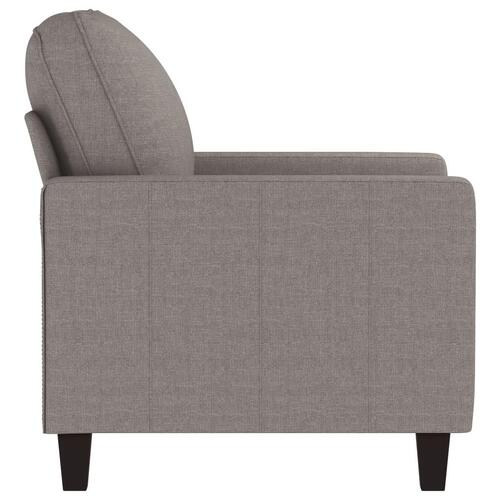 Lænestol 60 cm stof gråbrun