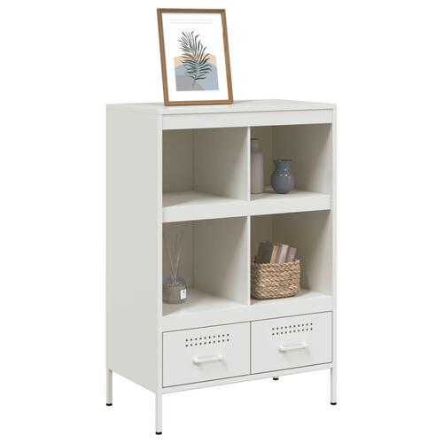 Skab 68x39x101,5 cm stål hvid